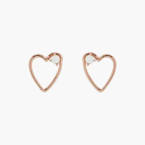 Sweetheart Stone Earrings