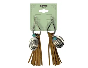 Teardrop silver earrings with hook back,