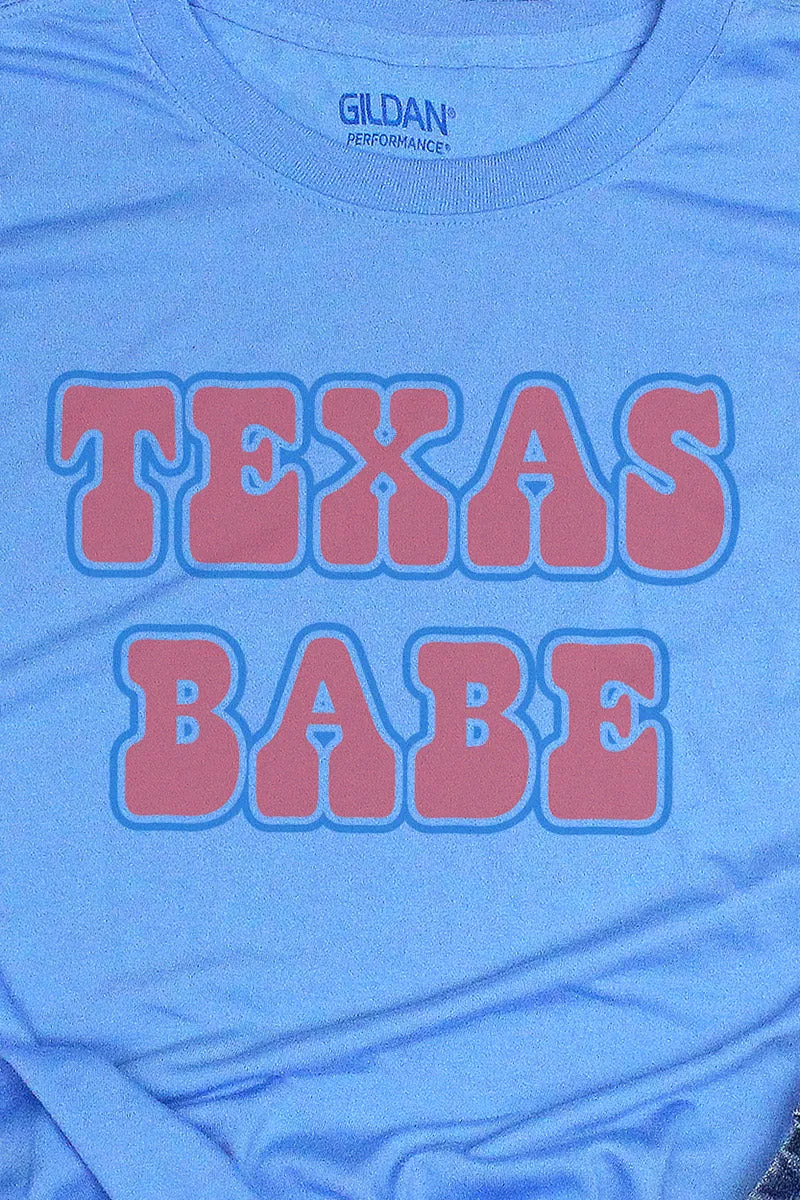 Texas Babe Performance T-Shirt