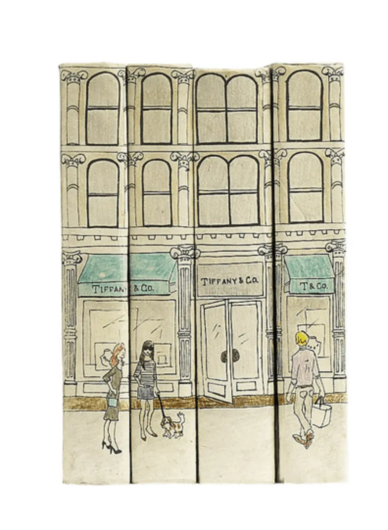Tiffany Store Rendering - Tall Book Stack