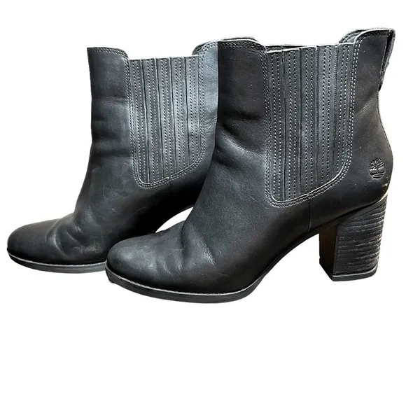 Timberland Atlantic Heights Chelsea Boot in Black Size 8.5
