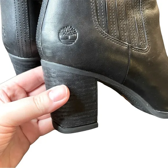 Timberland Atlantic Heights Chelsea Boot in Black Size 8.5