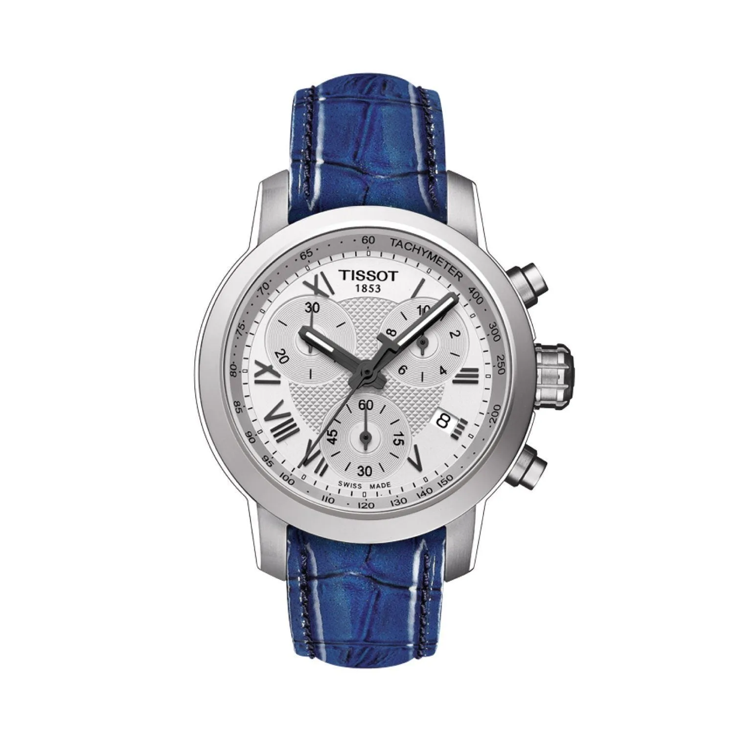 Tissot 16mm PRC 200 Blue Leather Strap without Buckle