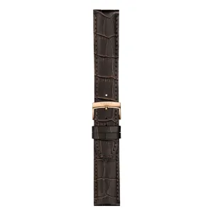 TISSOT SWISSMATIC 21MM BROWN LEATHER STRAP