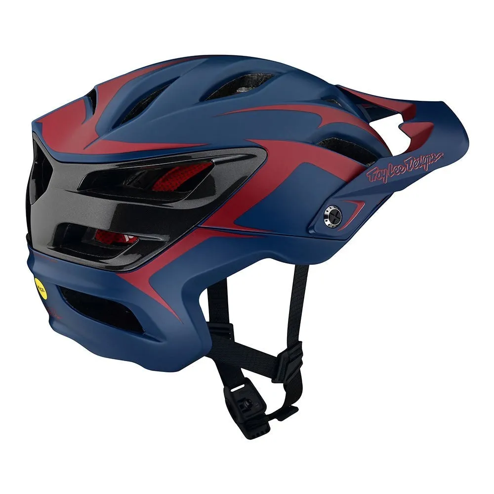 TLD 23 A3 MIPS AS Helmet Fang Dk Blue / Burgund