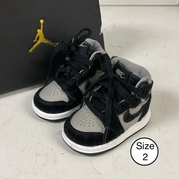 Toddler Nike Air Jordan 1 Retro High OG Shoes ‘Twist 2.0' FB1313 001 Size 2C NEW