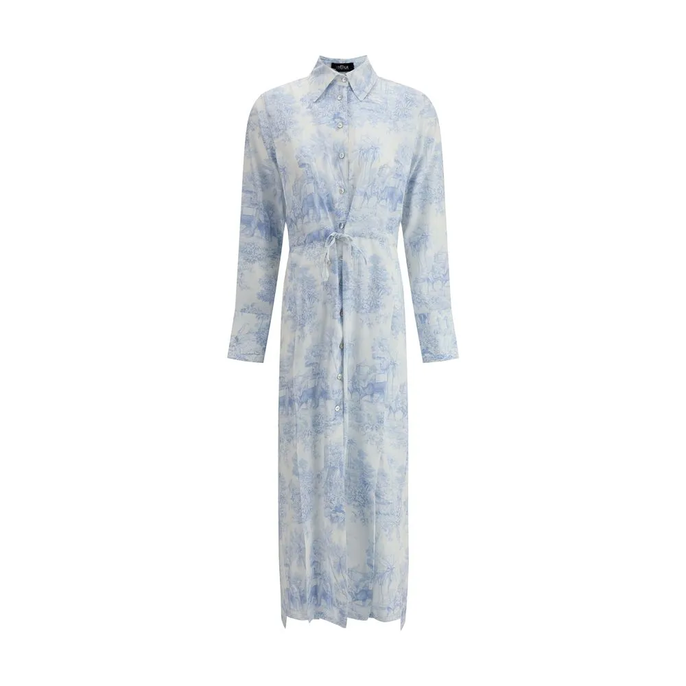 Toile de jouy chemisier Dress
