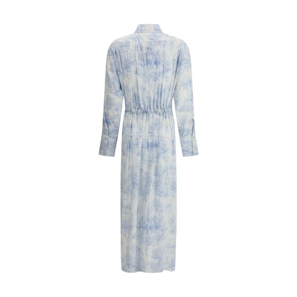Toile de jouy chemisier Dress