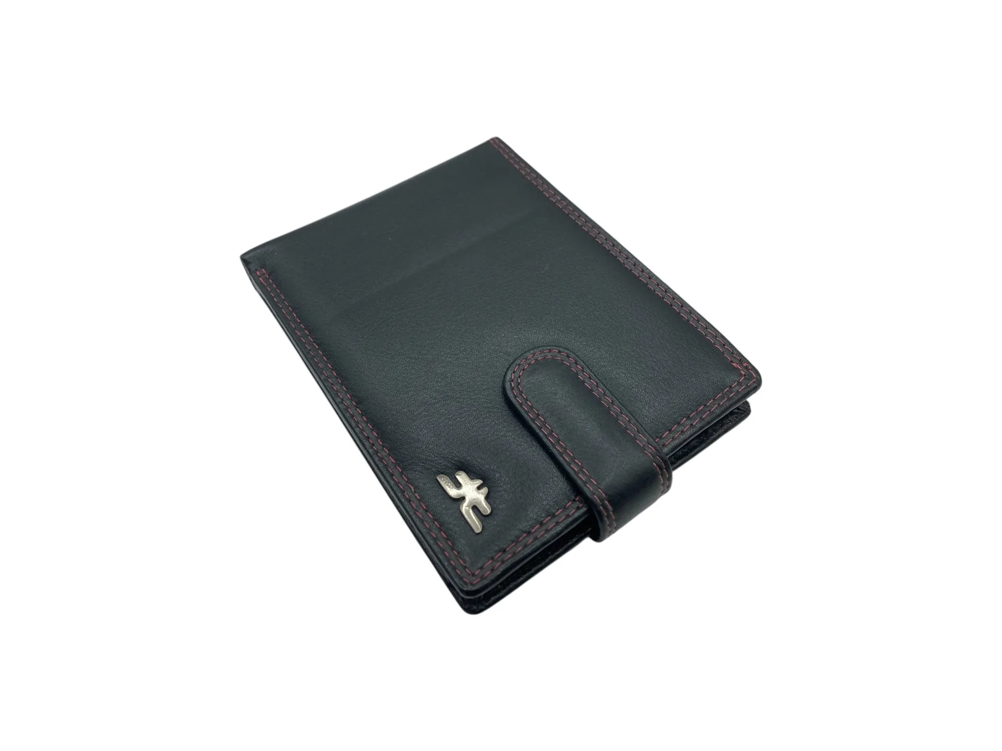 Top Grain Napa Leather Card & Coin Billfold Wallet # 1909L