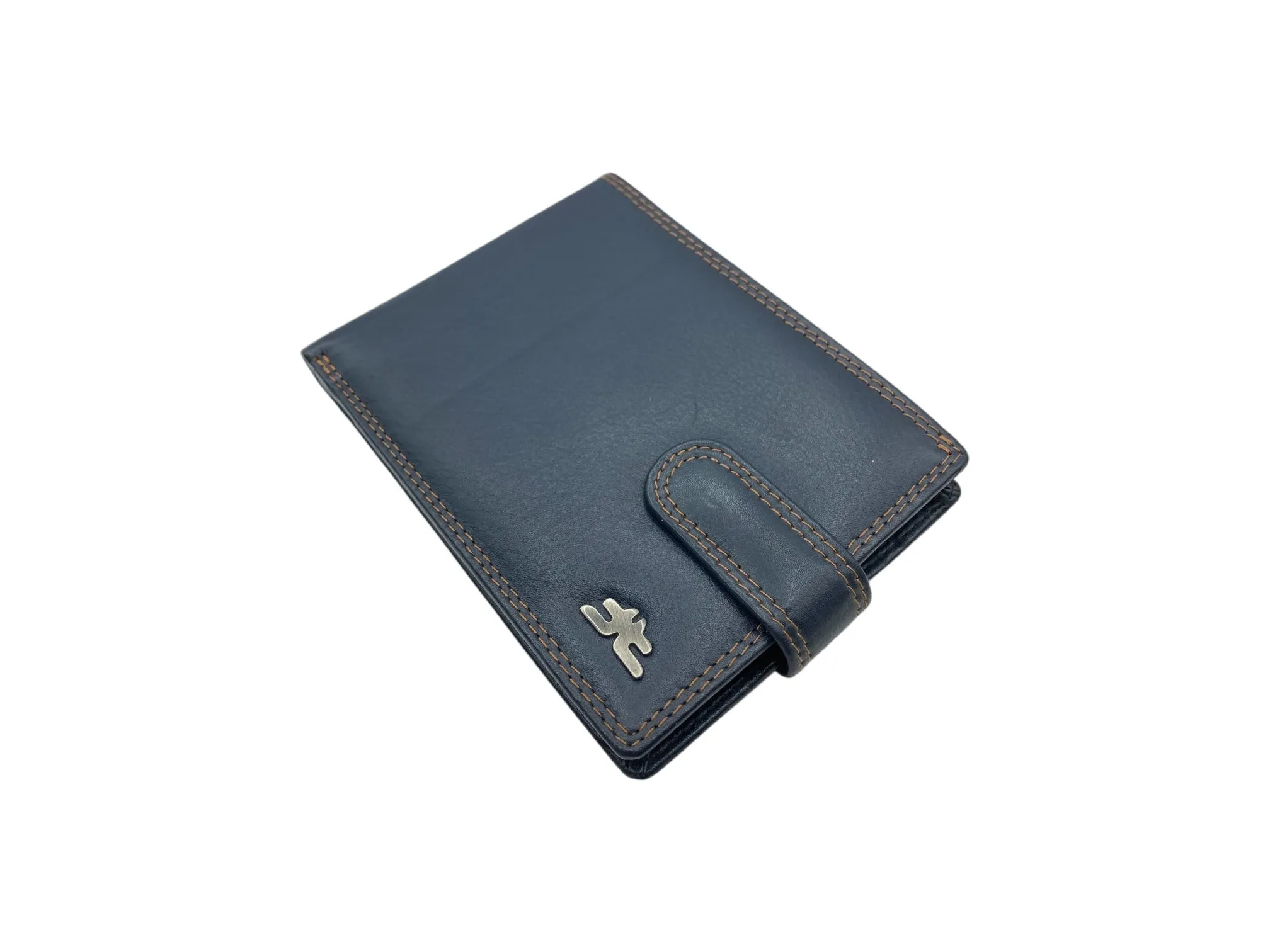 Top Grain Napa Leather Card & Coin Billfold Wallet # 1909L