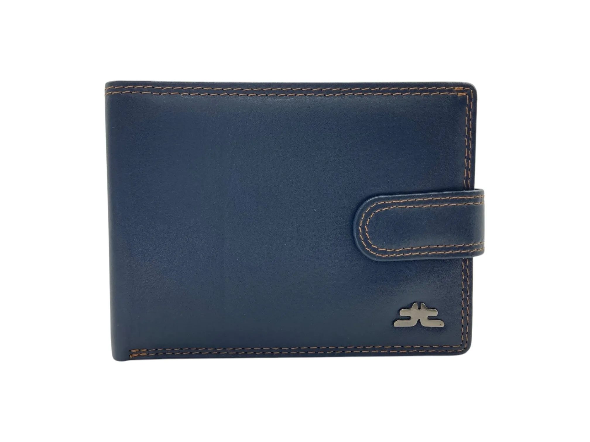 Top Grain Napa Leather Card & Coin Billfold Wallet # 1909L