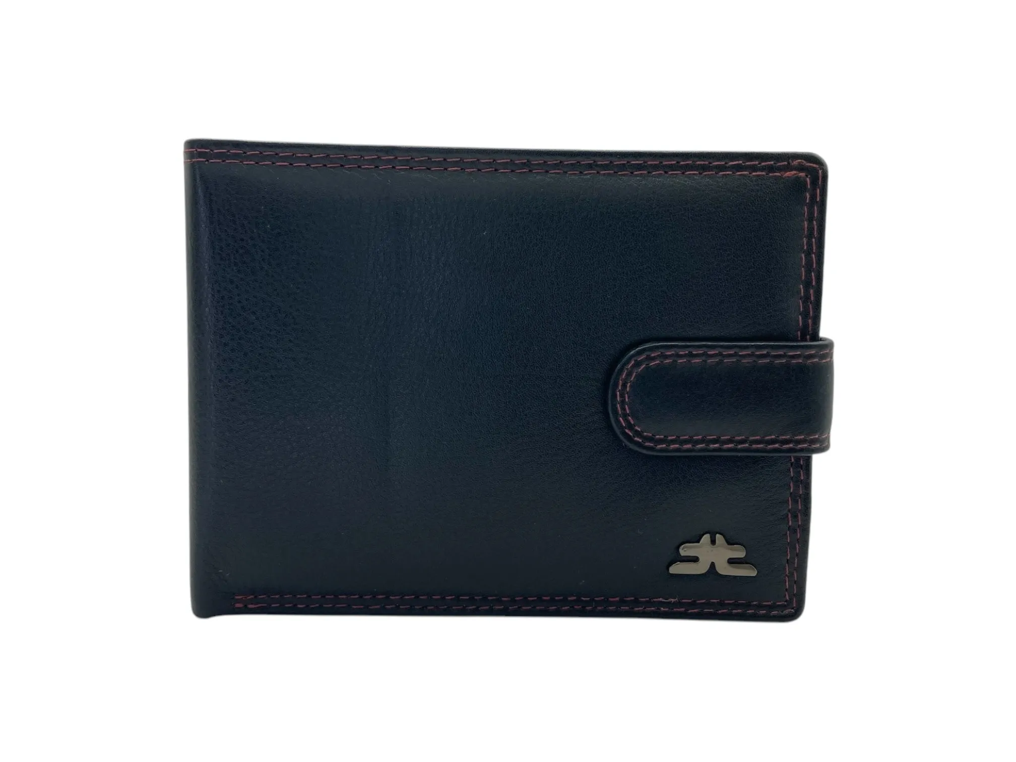 Top Grain Napa Leather Card & Coin Billfold Wallet # 1909L