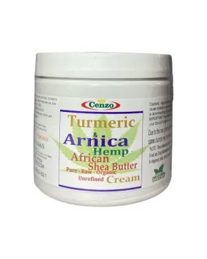 TURMERIC WITH ARNICA, HEMP & AFRICAN SHEA BUTTER LARGE
