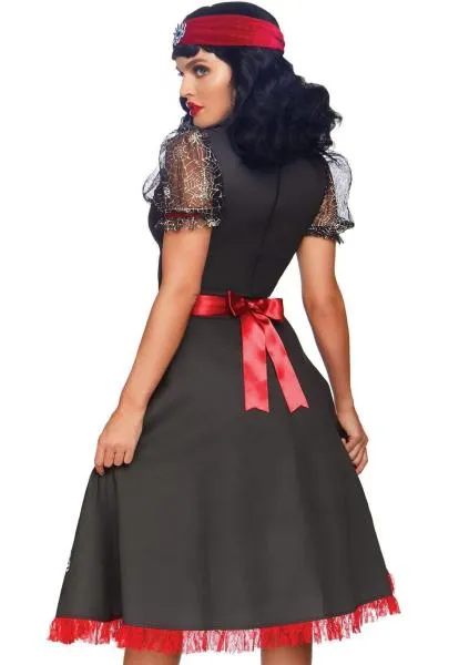 Two Piece Spooky Board Beauty - Black -