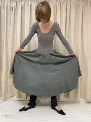 Two-tone dress, tidal