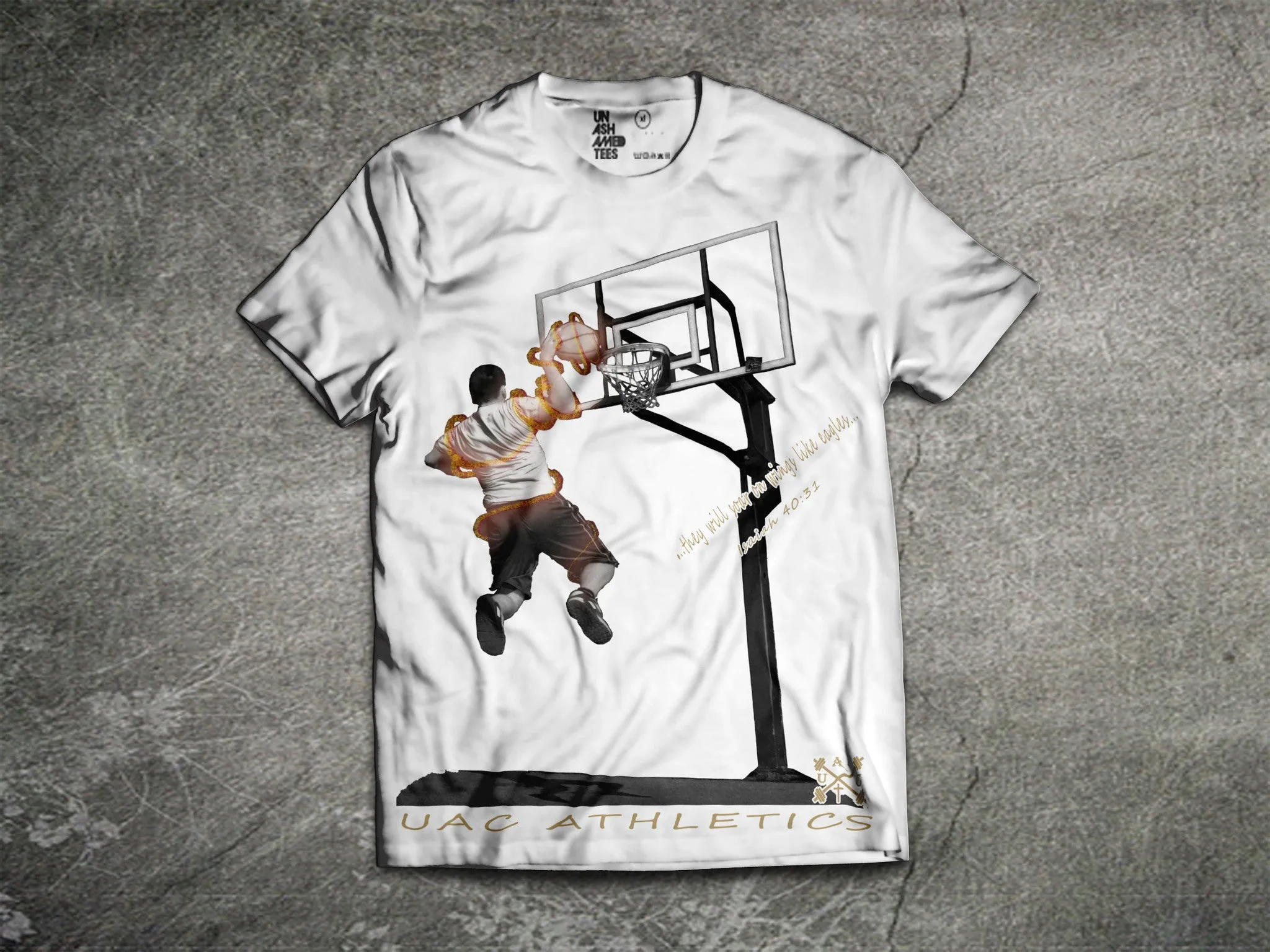 UAC Athletics On Wings Like Eagles Tee