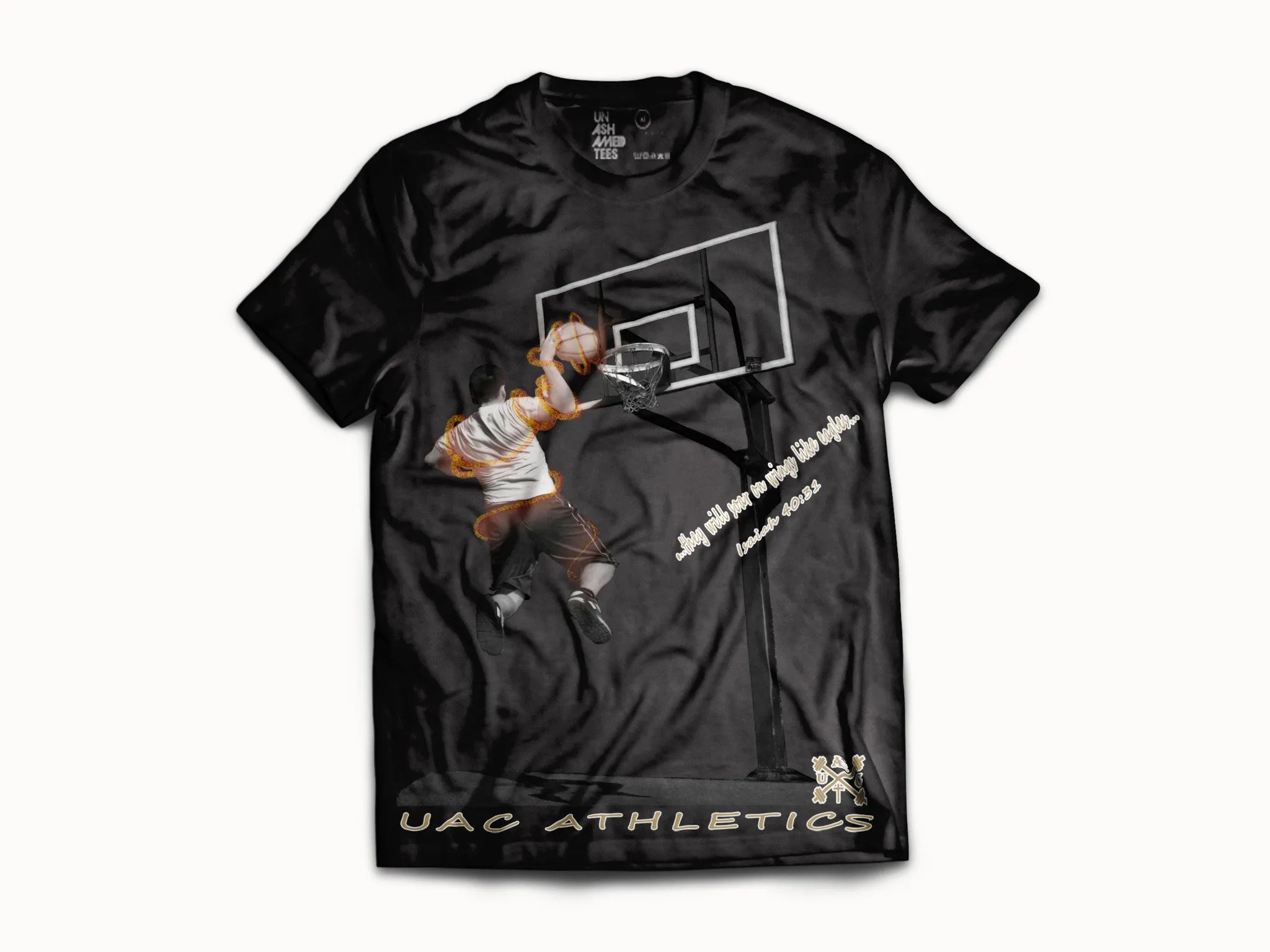 UAC Athletics On Wings Like Eagles Tee