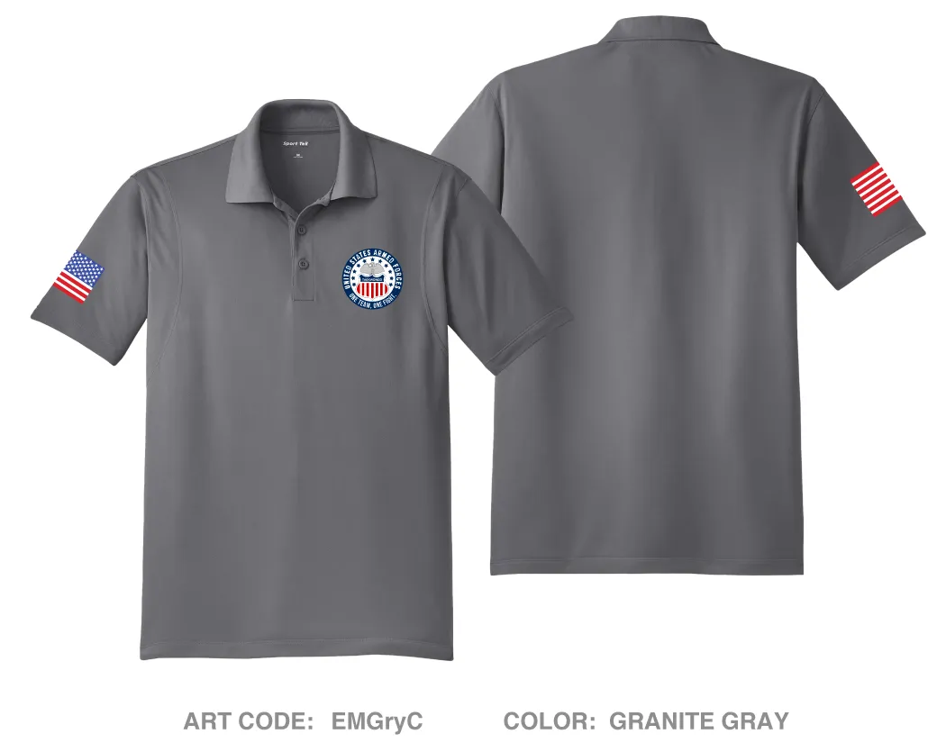 U.S. Armed Forced Taekwondo Alumni Hi-Tech Performance Men's SS Polo - EMGryC
