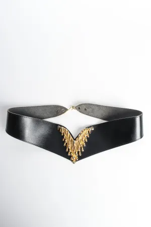 V Drip Brutalist Wing Belt