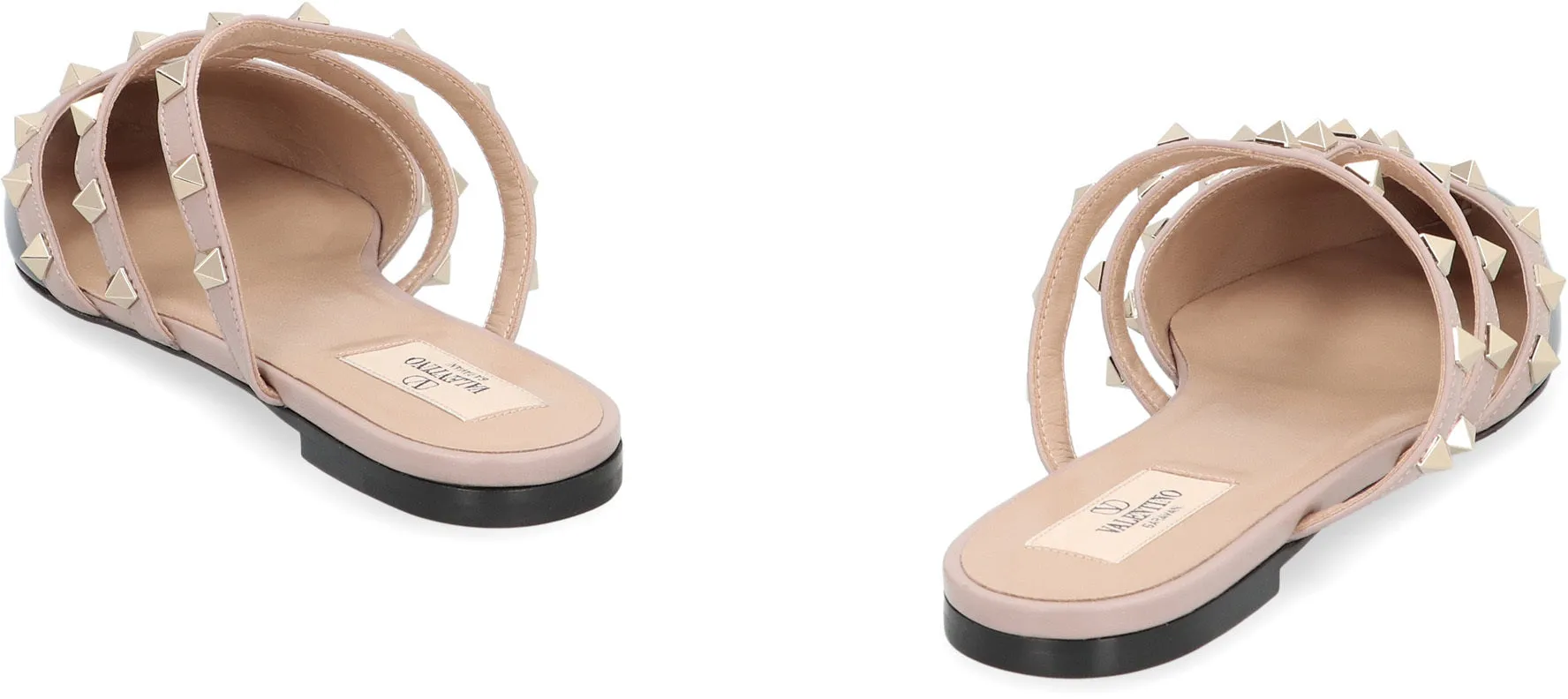 Valentino Garavani - Rockstud patent leather mules