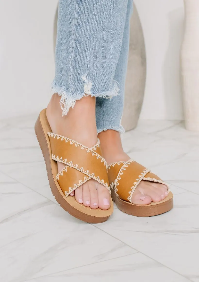 Vera Leather Stitch Sandal