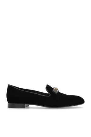 Versace Shoes With Logo