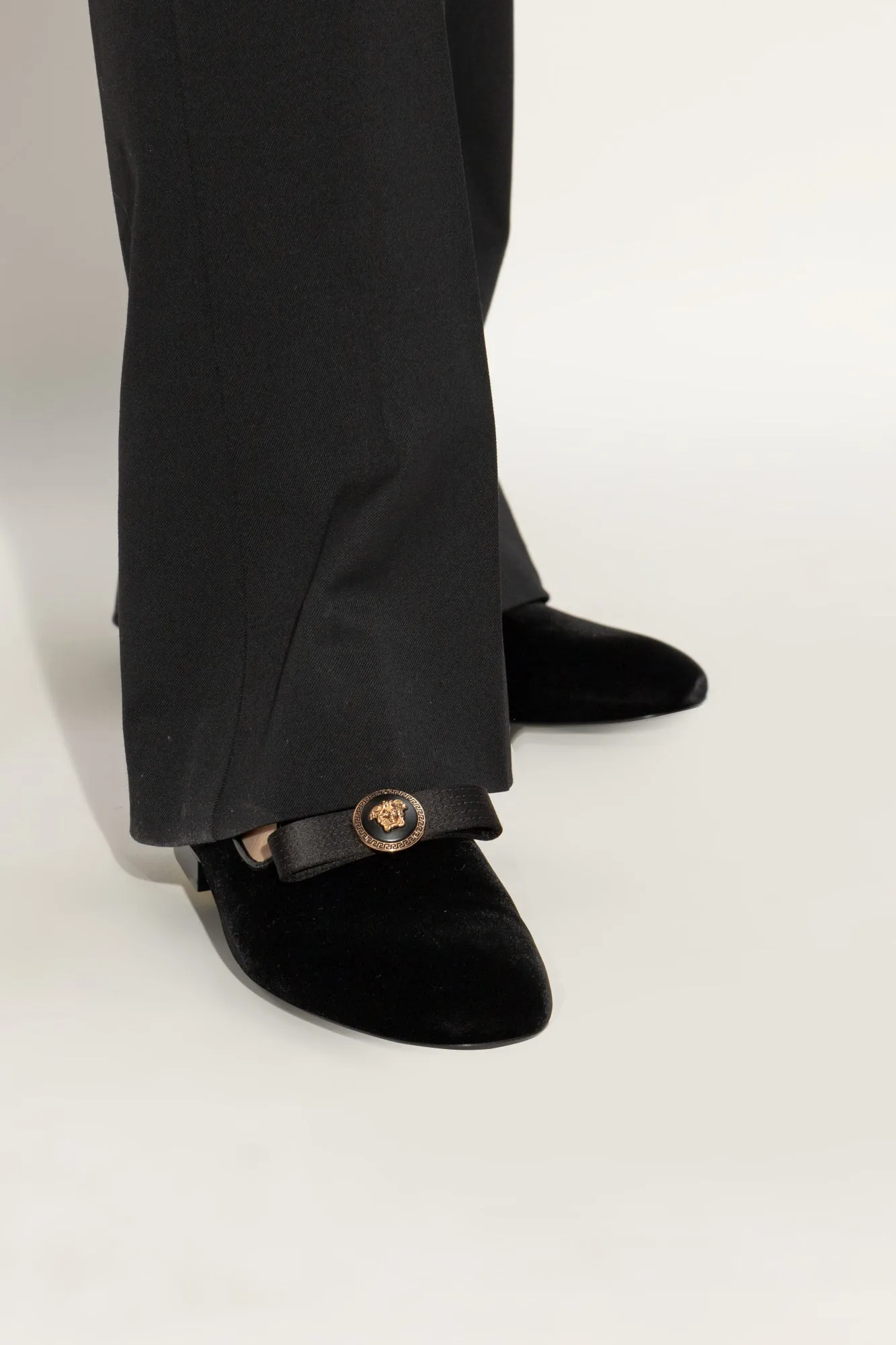 Versace Shoes With Logo
