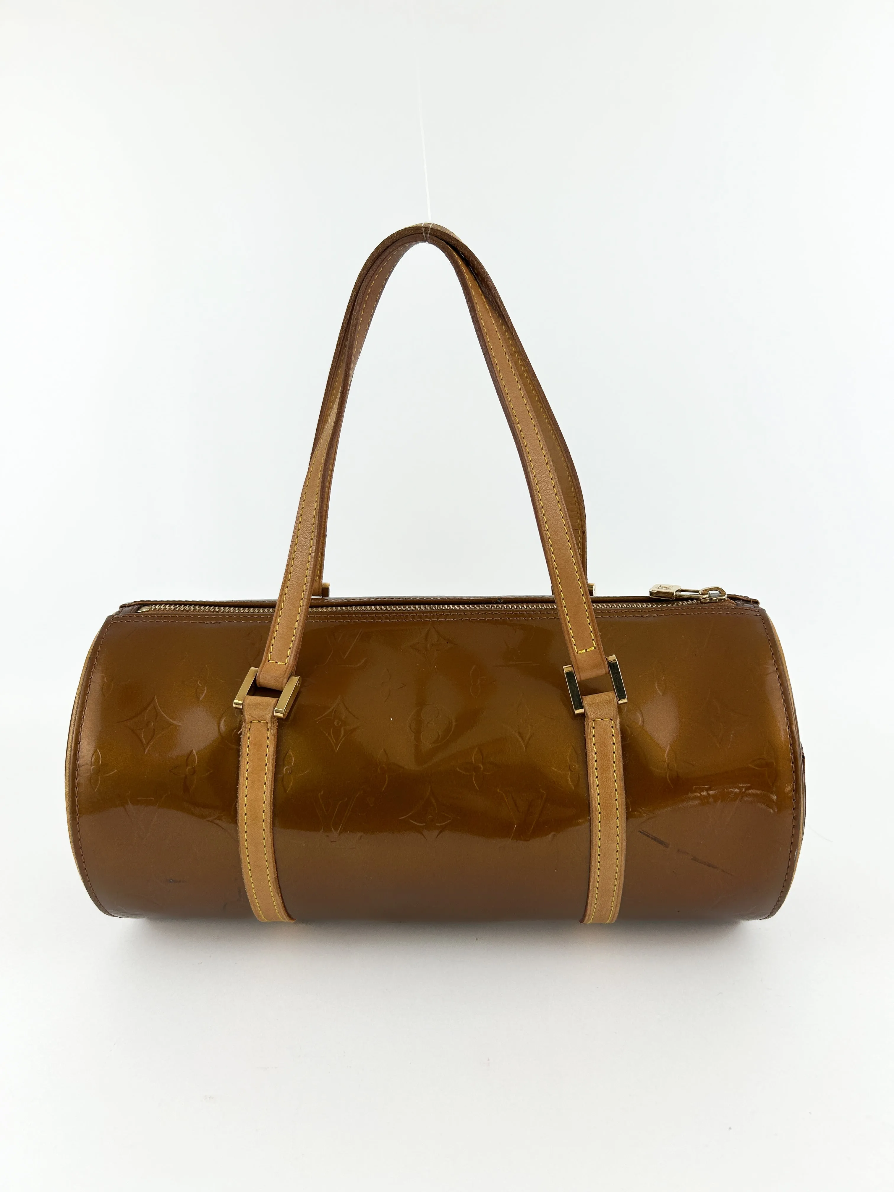 Vintage Louis Vuitton Vernis Bedford Handbag (Bronze) (2001)