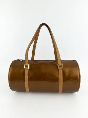 Vintage Louis Vuitton Vernis Bedford Handbag (Bronze) (2001)