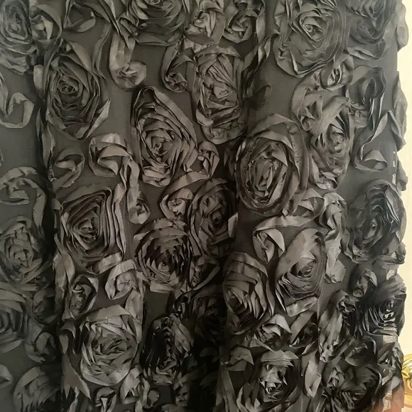 White House Black Market Black Strapless Dress