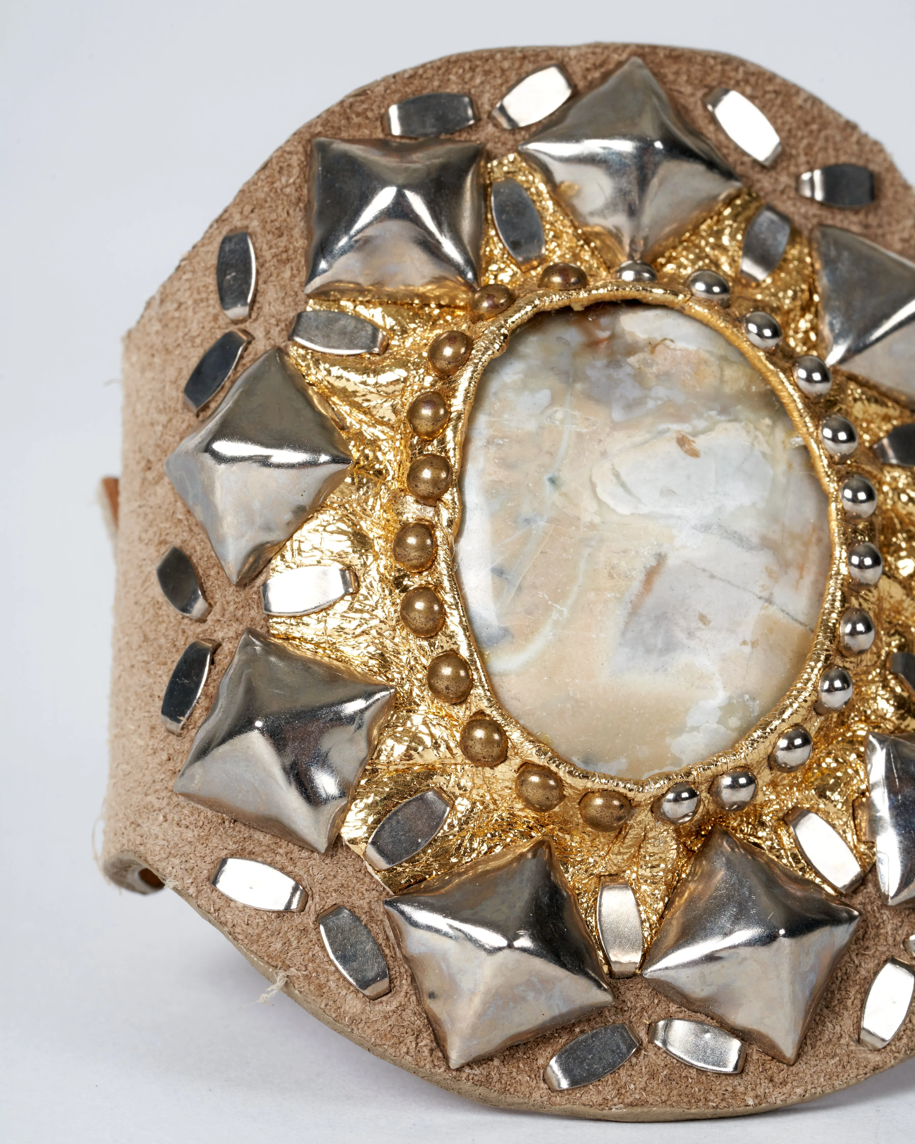 woodsmoke cuff off bracelet - silver