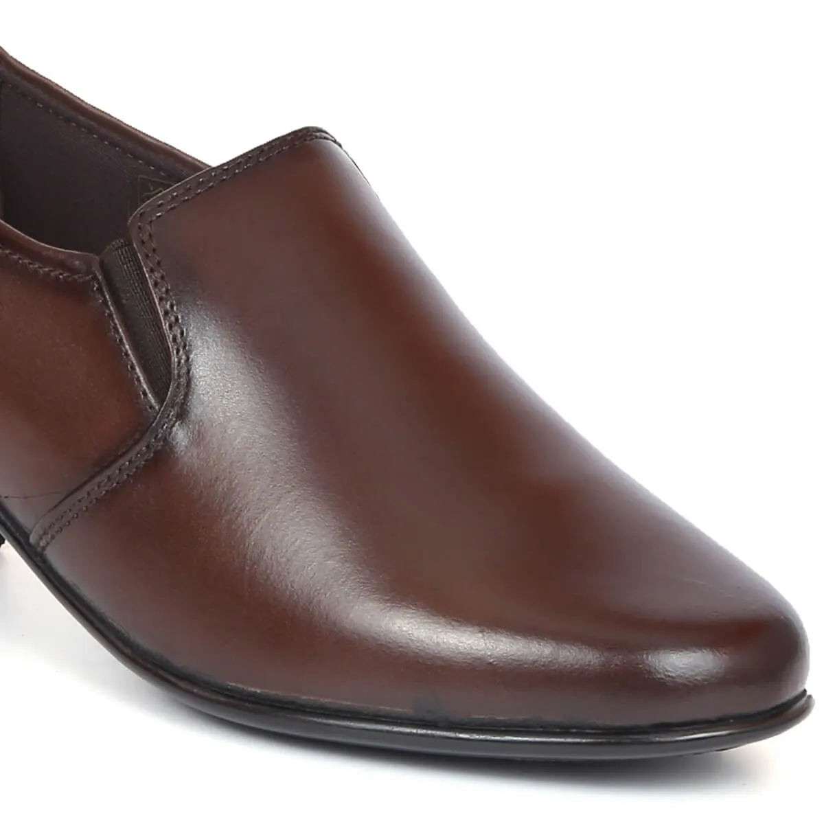 Zoom Shoes Genuine Leather Formal Bellies For Women With Block Heel L-005