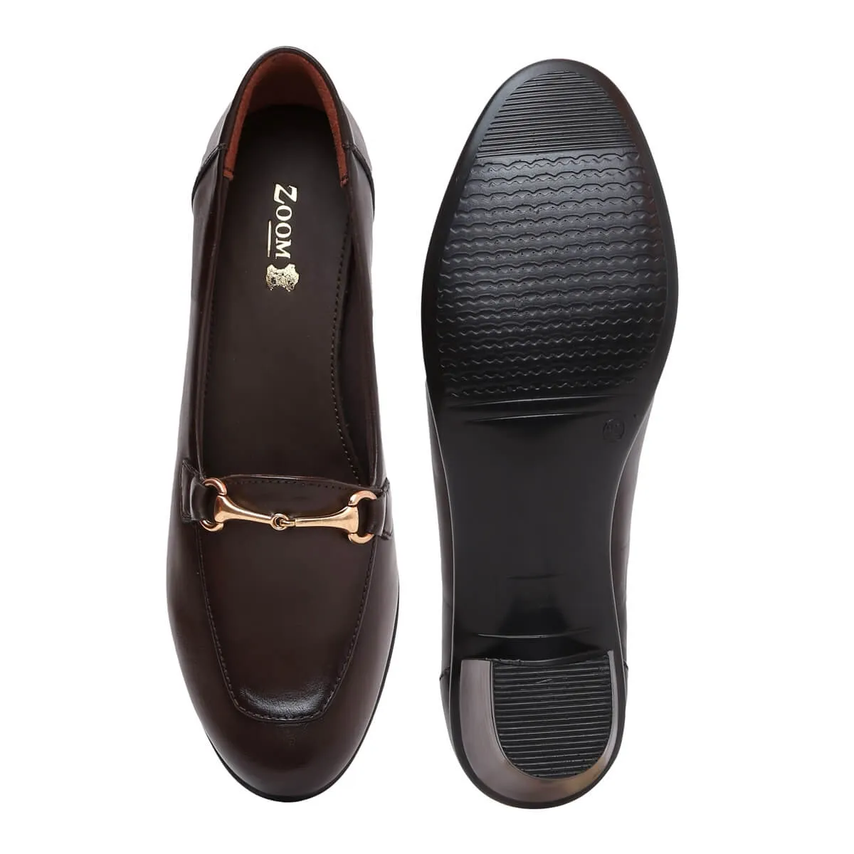 Zoom Shoes Original Leather Bellies For Women With Heels L-21