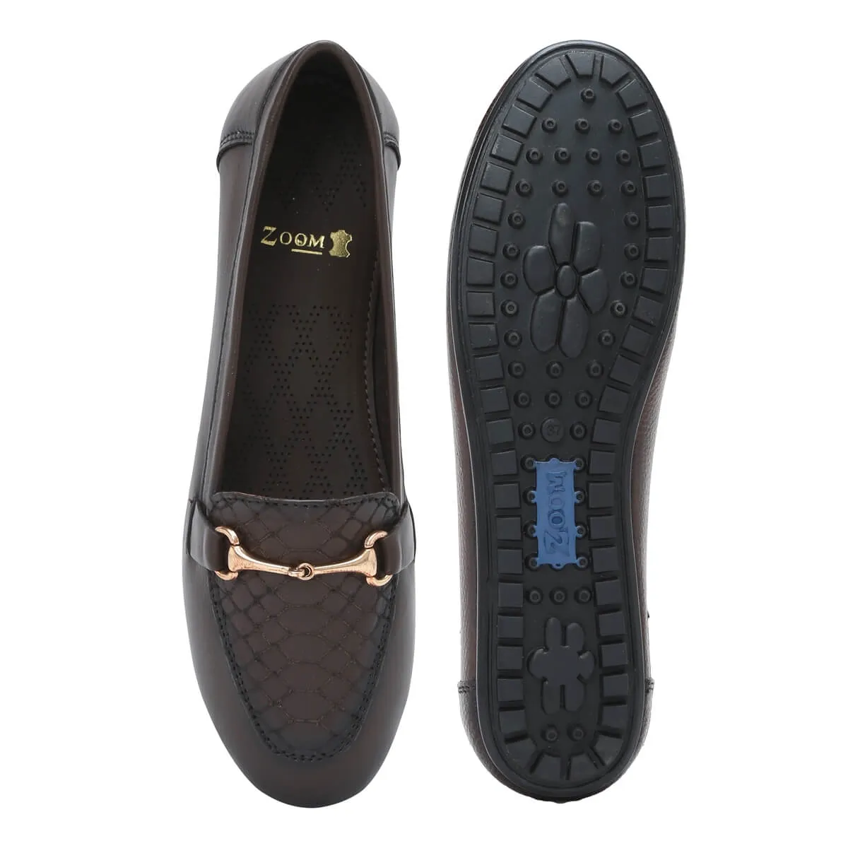 Zoom Shoes Original Leather Flat Bellies For Women FUTURE